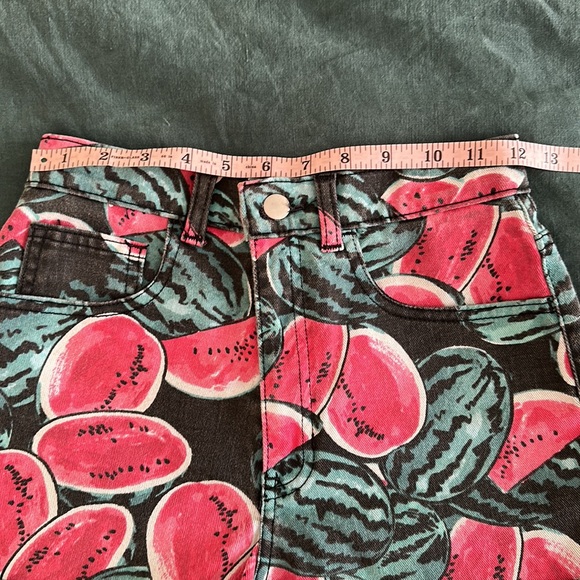 American Apparel watermelon high waist shorts - Picture 3 of 7